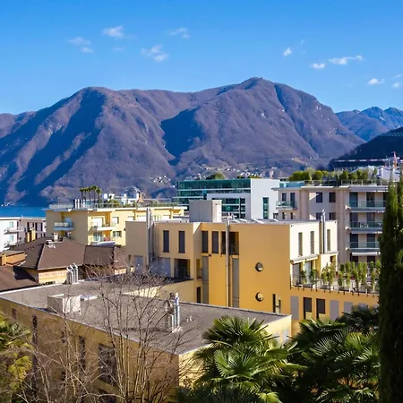 شقة Casa Basilico With View And Private Garage - Happy